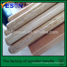 Varnished wooden mop stick/ broom handle for cleaning